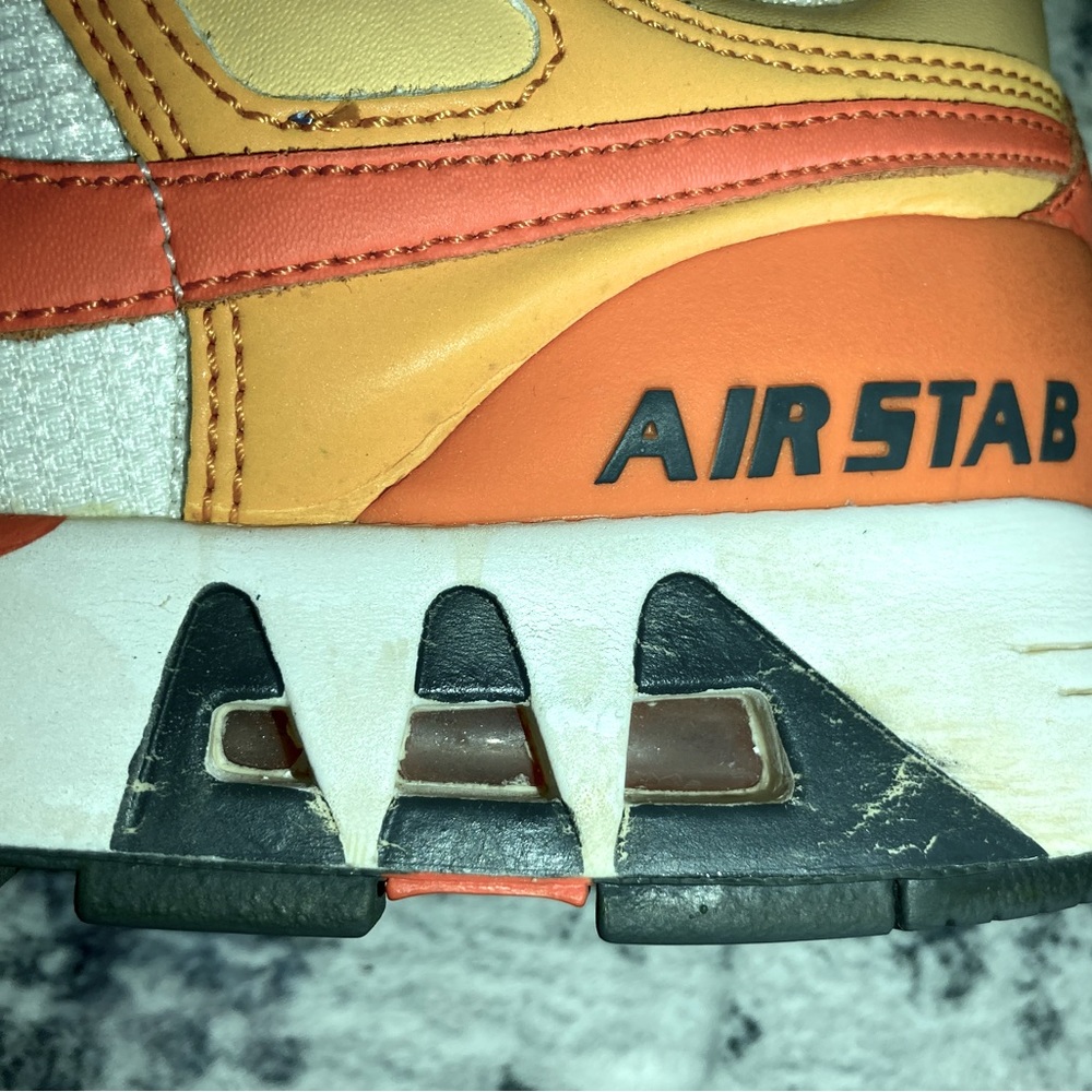 Nike Womens Air Stab Orange Citrus - Picture 6 of 10